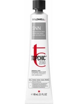 Tintura per capelli permanente Goldwell TopChic Zero 5NN Castano Chiaro Extra 60ml