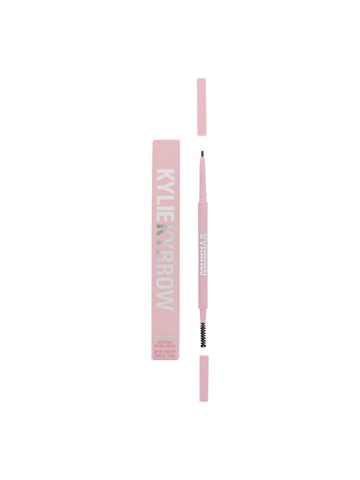 Kylie Cosmetics Kybrow Defined Eyebrow Cream Pencil & Brush 2-In-1 001 Blonde 0.09 g