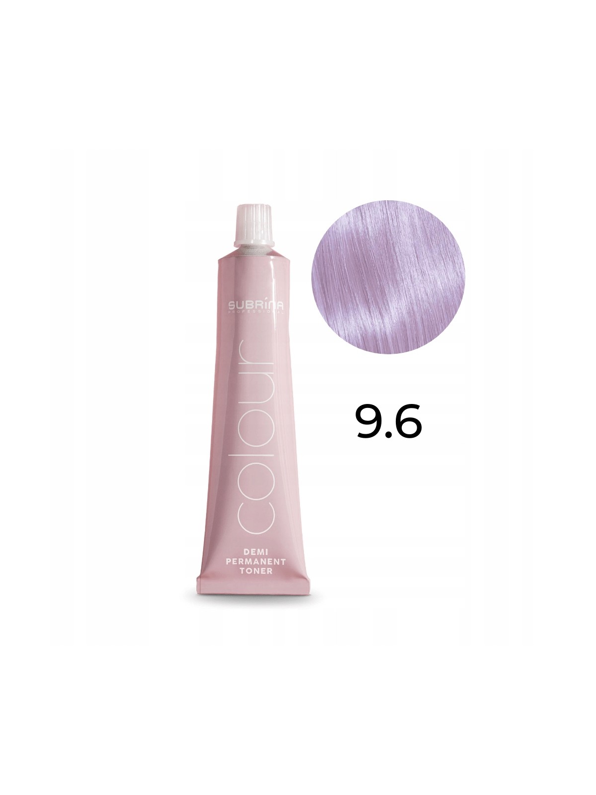 Tintura per capelli semipermanente Subrina Professional Colour 9.6 Biondo Viola Chiaro 60ml