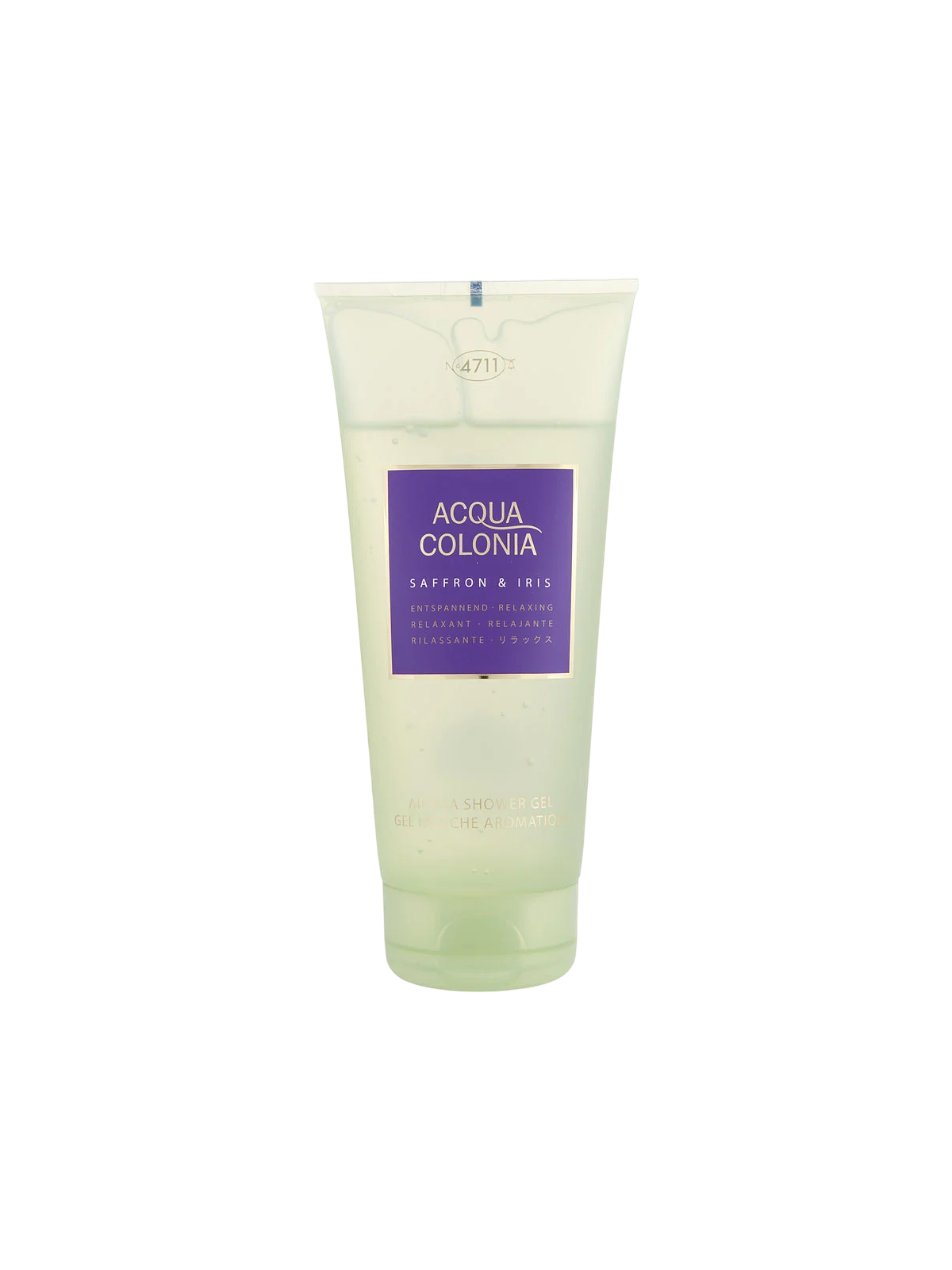 4711 Acqua Colonia Colonia Gel Doccia Idratante Zafferano e Iris Per tutti i tipi di pelle 200ml