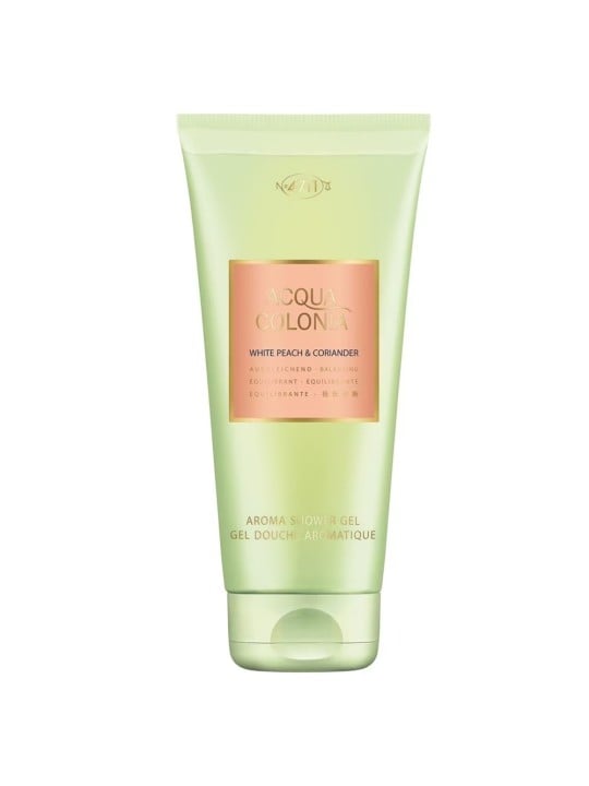 4711 Acqua Colonia Gel Doccia Idratante Pesca Bianca e Coriandolo Corpo Tutti i Tipi di Pelle 200ml