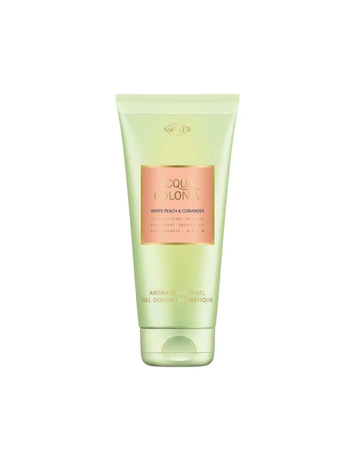 4711 Acqua Colonia Gel Doccia Idratante Pesca Bianca e Coriandolo Corpo Tutti i Tipi di Pelle 200ml