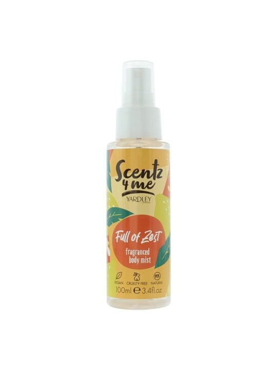 Yardley Scentz 4 Me Full Of Zest Spray Profumato Unisex 100ml