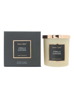 Candela profumata Home Lights al gusto di cupcake alla vaniglia 215 g