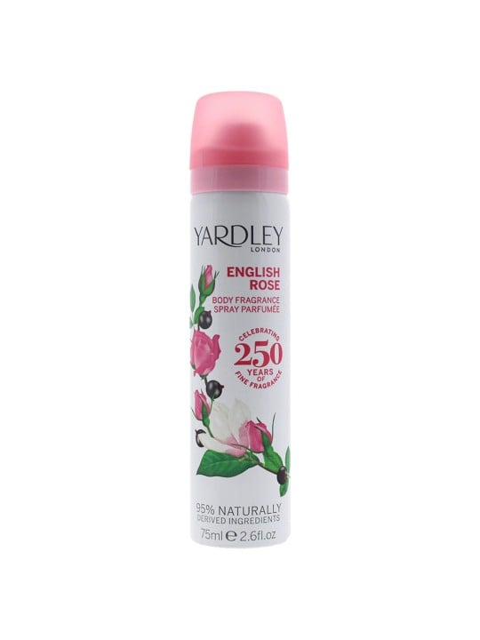 Spray profumato alla rosa inglese Yardley donna 75ml