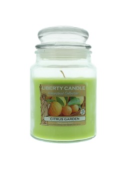 Liberty Candle Homestead Collection Citrus Garden Candela profumata al profumo di agrumi 510 g