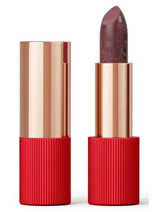 Rossetto La Perla Matte Silk Matte Cream 108 Rosso Prugna 35 g
