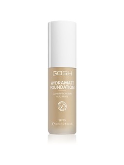 Fondotinta liquido opacizzante Gosh Hydramatt 004N Light Neutral SPF 15 30ml
