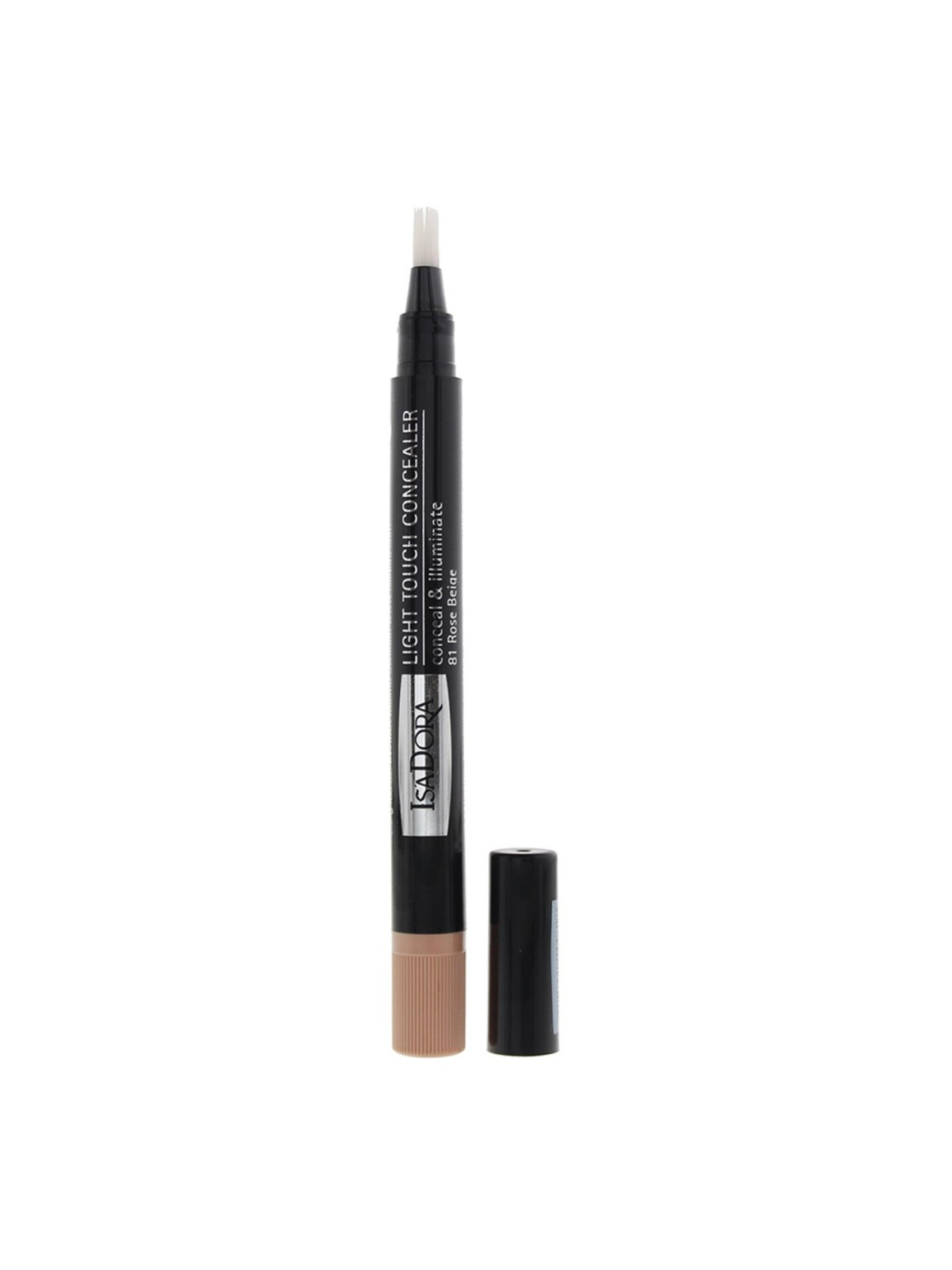 Correttore liquido illuminante IsaDora Light Touch senza parabeni tonalità 81 Rose Beige 22 g