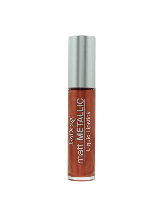 Rossetto liquido metallizzato opaco IsaDora 82 Copper Chrome 7ml