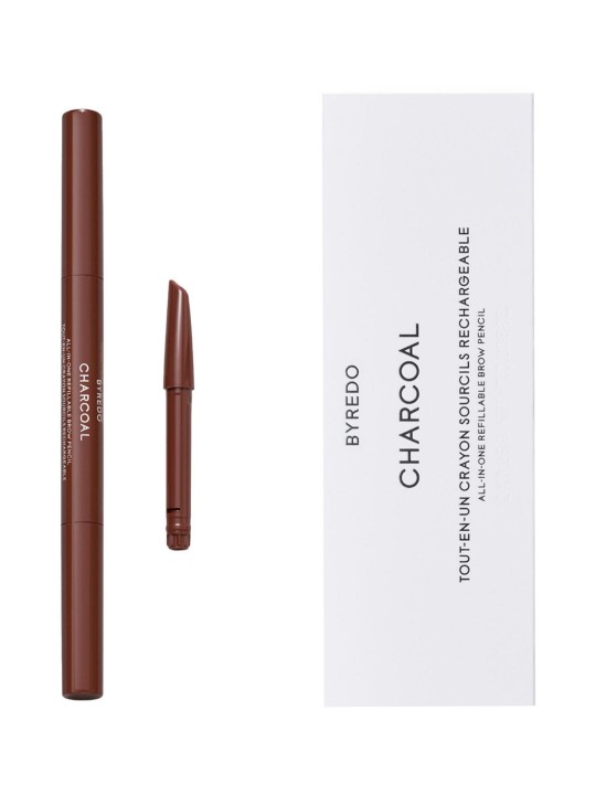 Set Duo Byredo All-In-One Brow Pencil Eyebrow Cream Pencil & Brush 2-In-1 04 Charcoal 2 pz 0.25 g