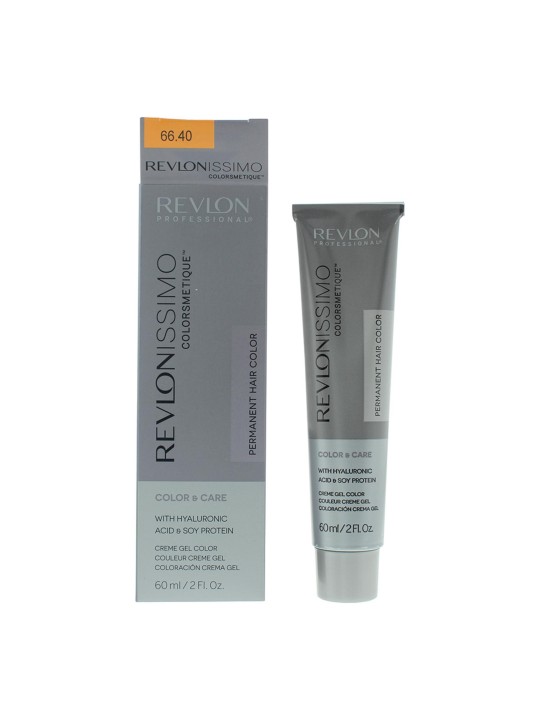 Revlon Revlonissimo Colorsmetique Tintura Permanente per Capelli 66.40 Rame Intenso 60ml