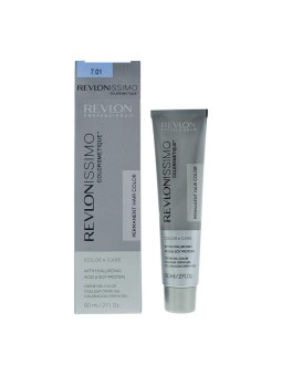 Tintura per capelli permanente Revlon Revlonissimo Colorsmetice 7.01 Castano Cenere Naturale 60ml