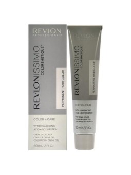 Tintura per capelli permanente Revlon Revlonissimo Colorsmetique 7.32 Biondo medio dorato perlato 60ml