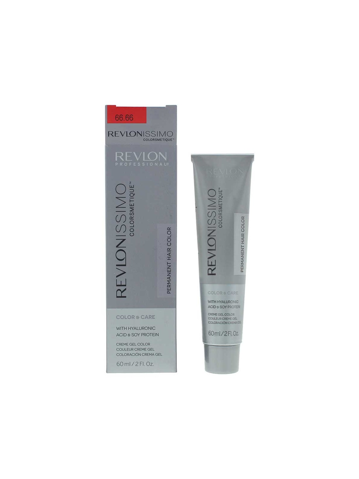 Revlon Revlonissimo Colorsmetique Tintura Permanente per Capelli 66.66 Rosso Viola Intenso 60ml