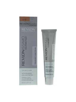 Tintura per capelli permanente Revlon Revlonissimo Colorsmetice 5.12 Castano chiaro perlato 60ml