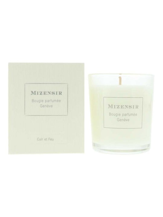 Candela profumata legnosa Mizensir Cuir Et Feu 90 g