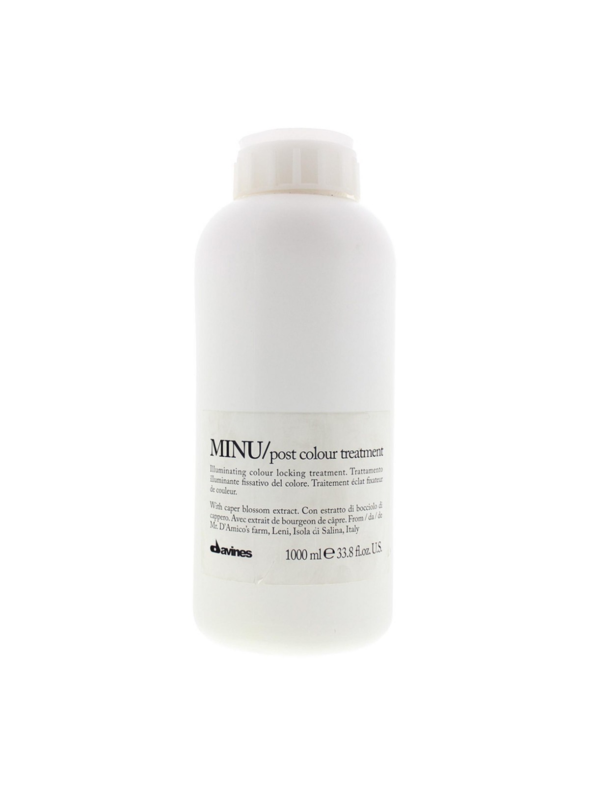 Balsamo illuminante per capelli Davines Minu per tutti i tipi di capelli 1000ml