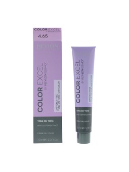 Tintura per capelli semipermanente Revlon Color Excel 4.65 Rosso medio Mogano Castano 70ml