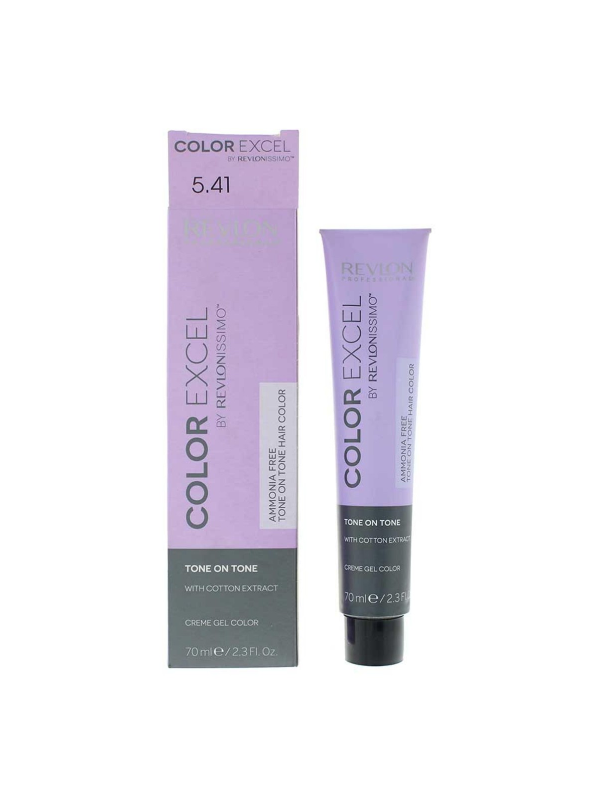 Tintura per capelli semipermanente Revlon Color Excel 5.41 Castano Chiaro Cenere 70ml