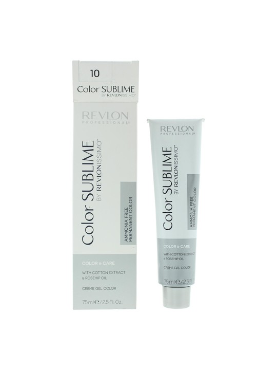 Tintura per capelli permanente Revlon Color Sublime 10 Biondo chiarissimo 75ml