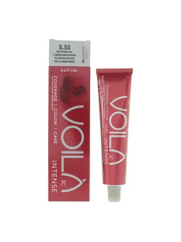 Tintura per capelli permanente intensa Intercosmo Voila 3C 5.53 Mogano chiaro castano dorato 60ml