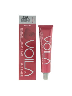 Tintura per capelli permanente intensa Intercosmo Voila 3C 7.35 Biondo mogano dorato medio 60ml