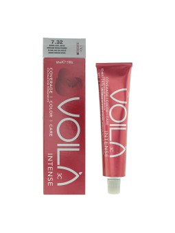 Tintura per capelli permanente intensa Intercosmo Voila 3C 7.32 Biondo Beige Medio 60ml
