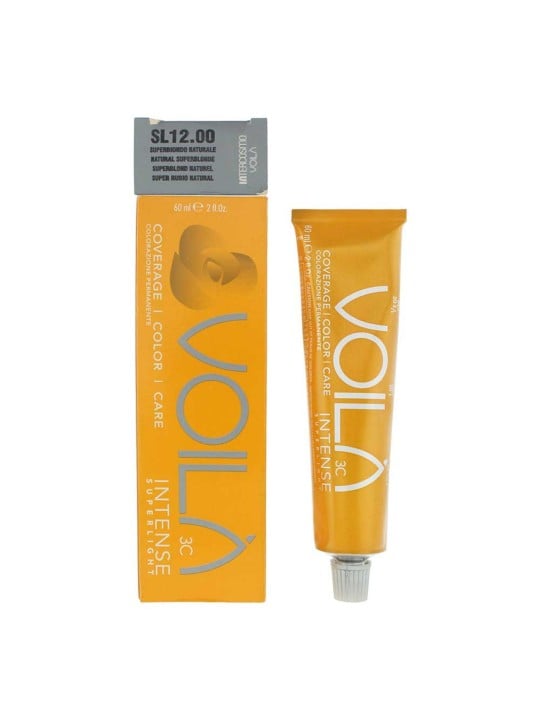 Intercosmo Voila 3C Tintura Permanente per Capelli Intensa Superchiara Biondo Naturale Superbiondo 60ml