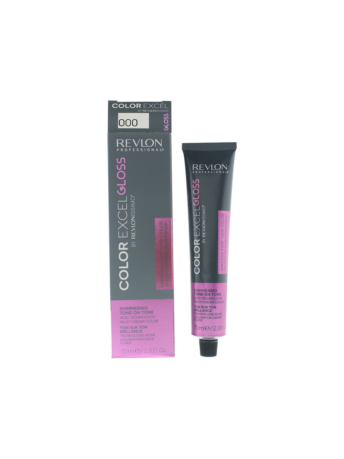 Tintura per capelli permanente Revlon Color Excel 000 Trasparente 70ml