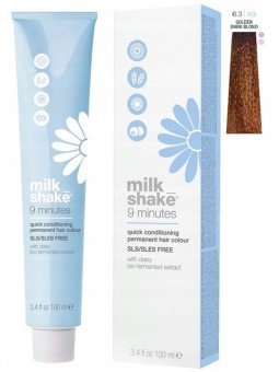 Tintura per capelli permanente Milk Shake 9 Minutes 6.35 Biondo Scuro 100ml