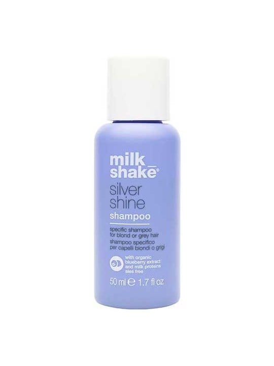 Shampoo Milk Shake Silver Shine per la neutralizzazione dei toni gialli 50ml