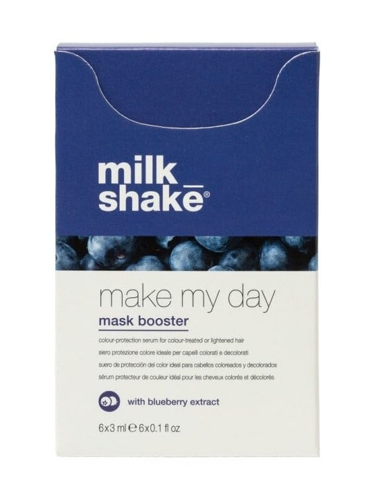Set Milk Shake Make My Day Siero per capelli al mirtillo per la protezione del colore 6 pezzi 3ml