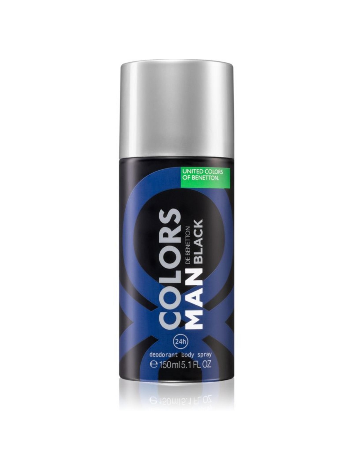 Benetton Colors Man Black Deodorante Spray Antitraspirante Speziato uomo 150ml