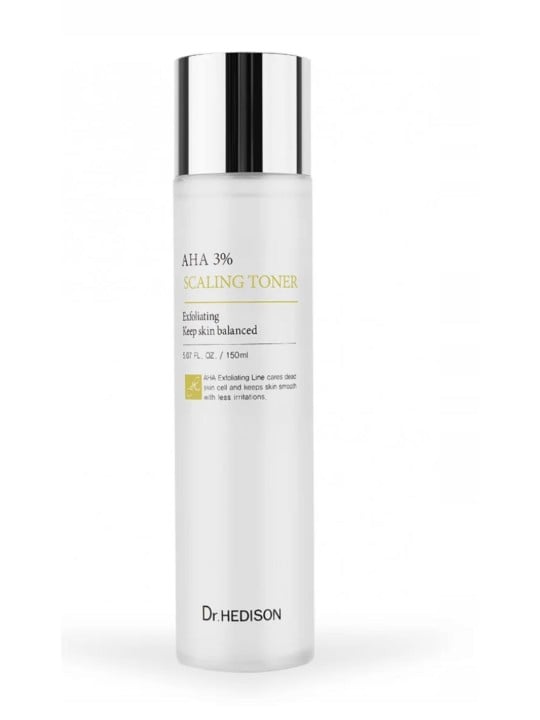 Lozione tonica viso Dr. Hedison AHA 3% 150ml