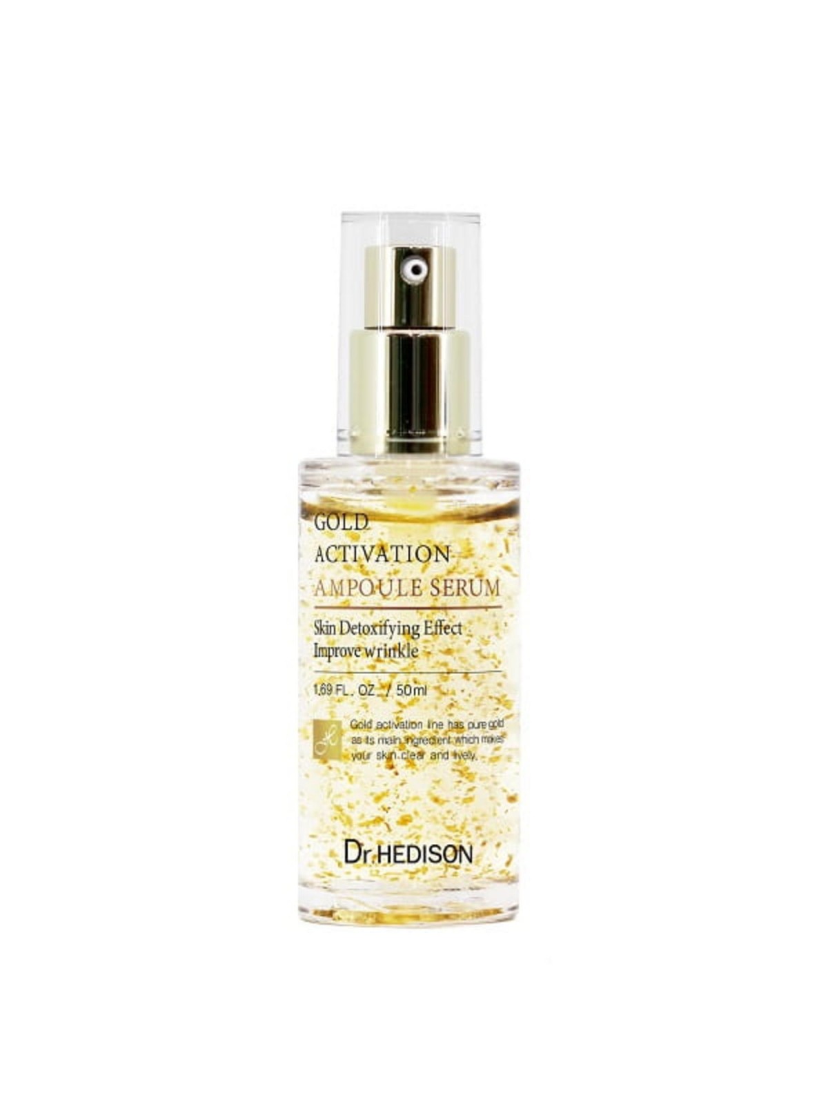 Siero detossinante viso Dr. Hedison Gold Activation 24K gold 50ml