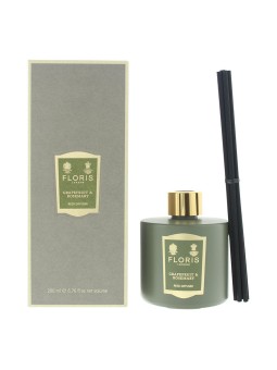Diffusore di aromi a bastoncini Floris Of London Pompelmo e Rosmarino 200ml