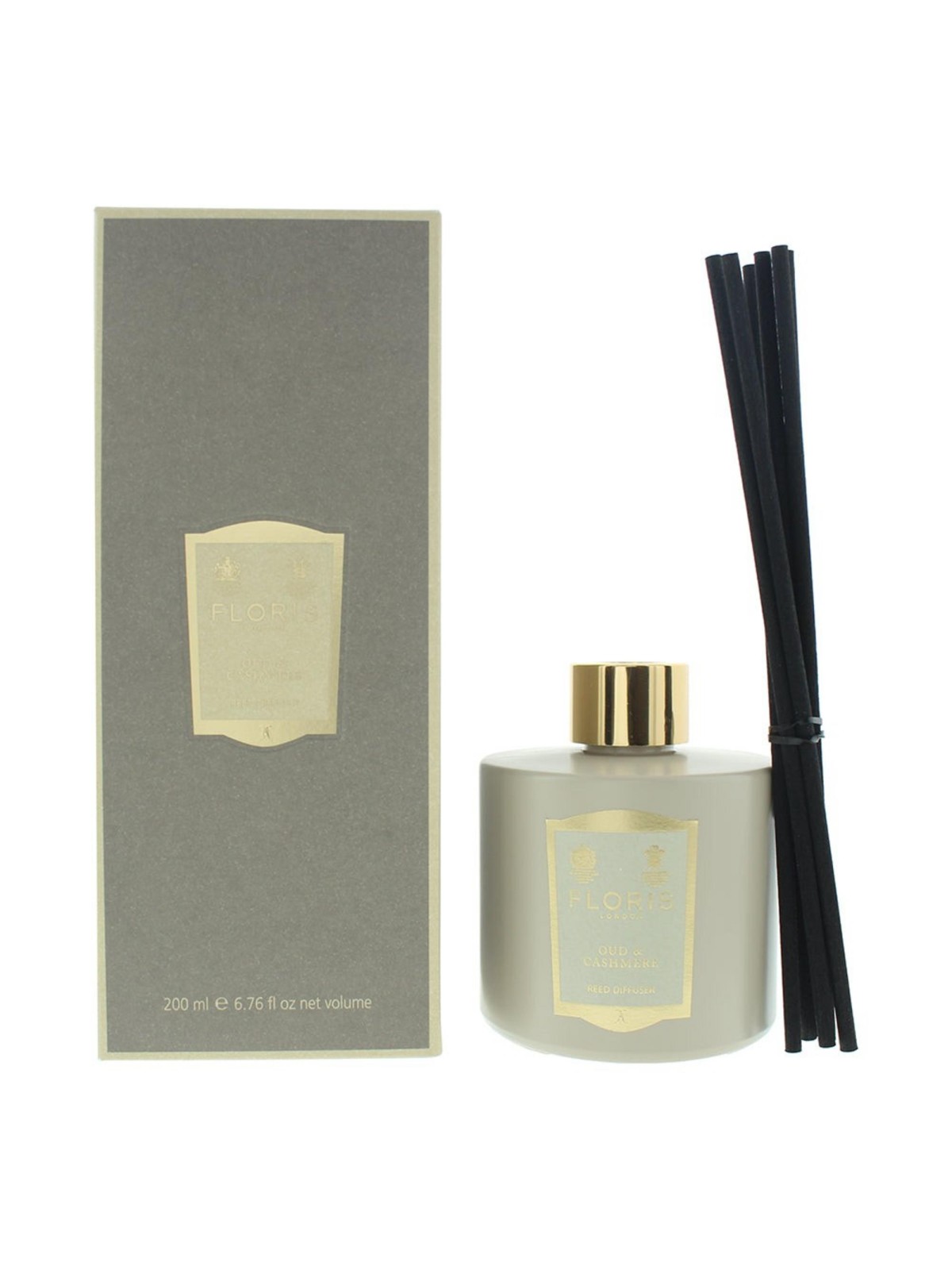 Diffusore di aromi a bastoncini Floris Of London Oud e Cashmere 200ml