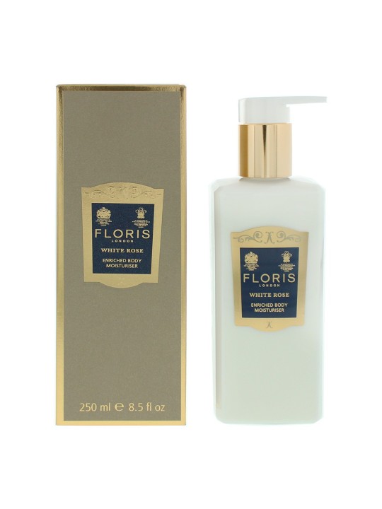 Lozione corpo di lusso alla rosa bianca Floris Of London 250ml