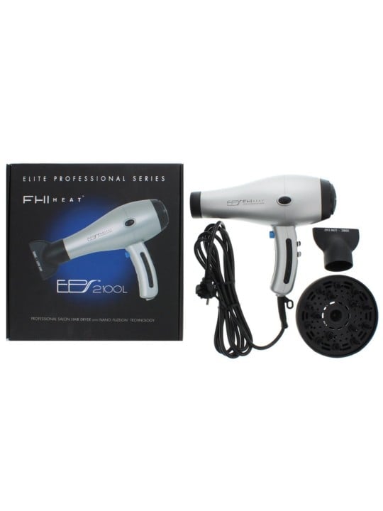 Asciugacapelli elettrico FHI Heat Elite Professional Series colore argento.