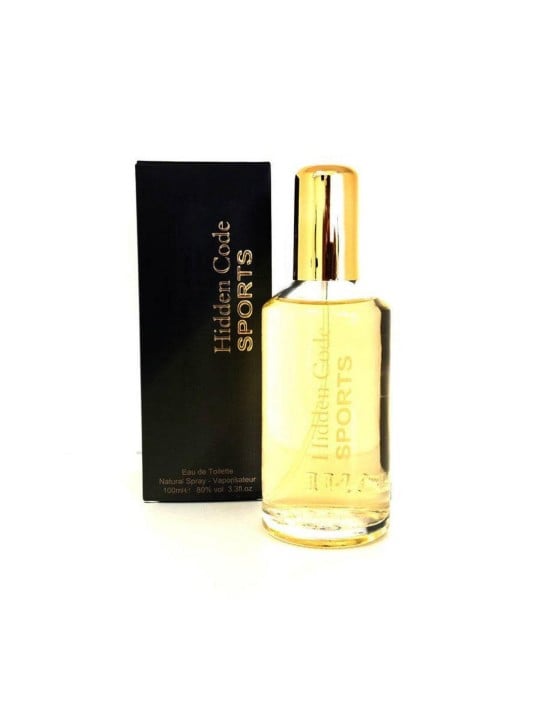 Profumeria di lusso Hidden Code Sports Eau De Toilette uomo 100ml