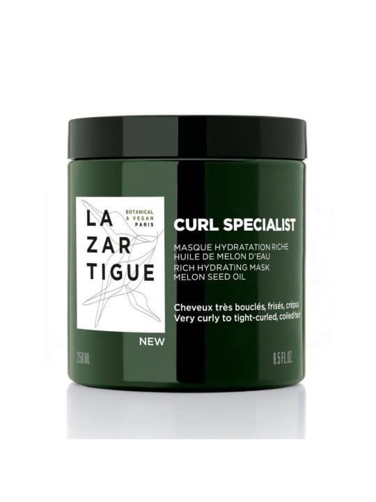 Lazartigue Maschera Crema Trattamento Capelli Ricci Specialista Idratante 250ml