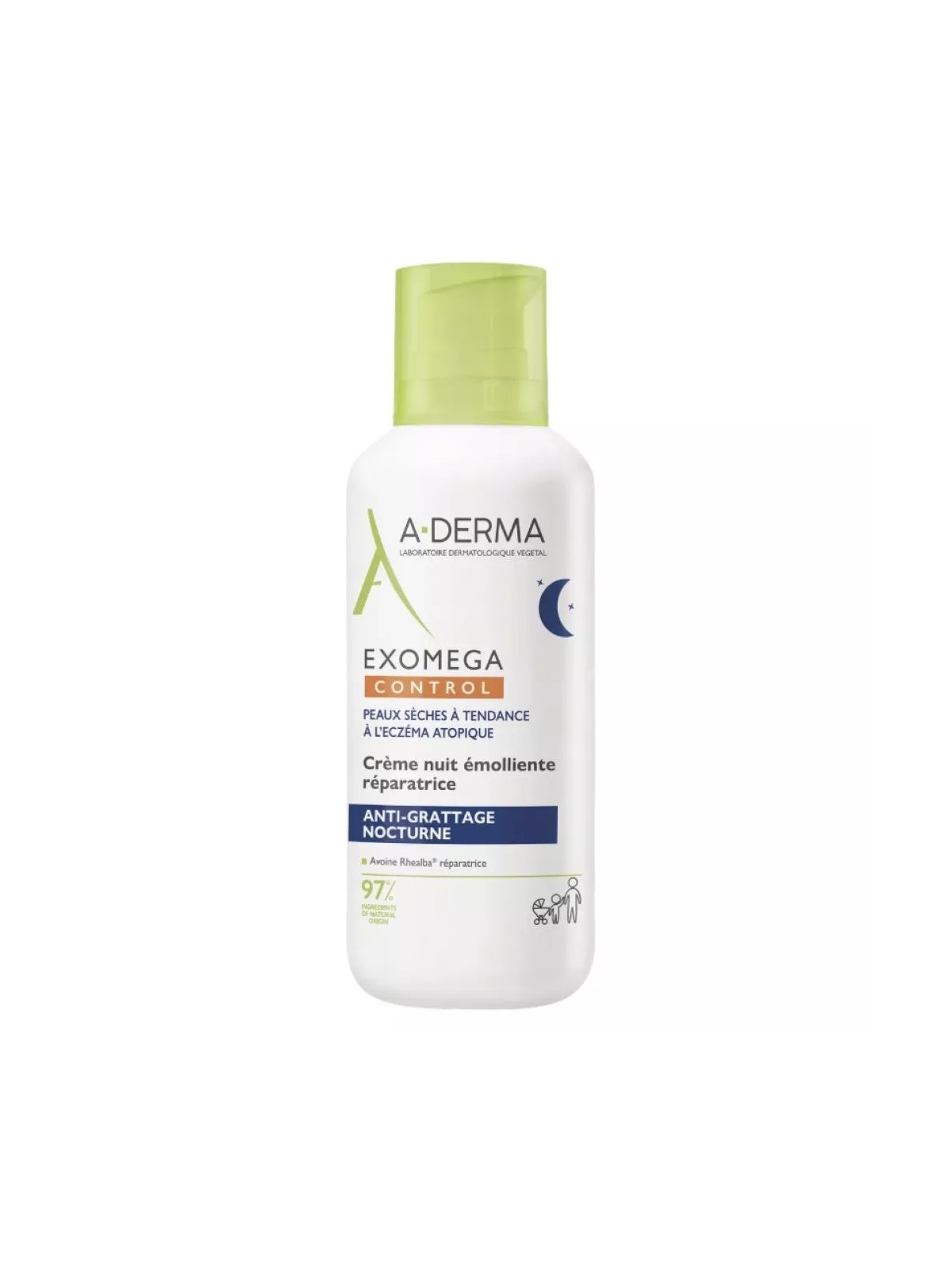Crema notte emolliente viso A-Derma Exomega Control 400ml