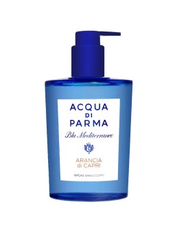 Acqua di Parma Blu Mediterraneo Arancia di Capri Sapone Liquido Detergente Per Corpo e Mani 300ml
