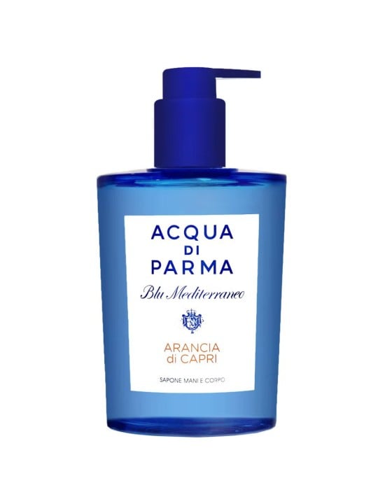Acqua di Parma Blu Mediterraneo Arancia di Capri Sapone Liquido Detergente Per Corpo e Mani 300ml