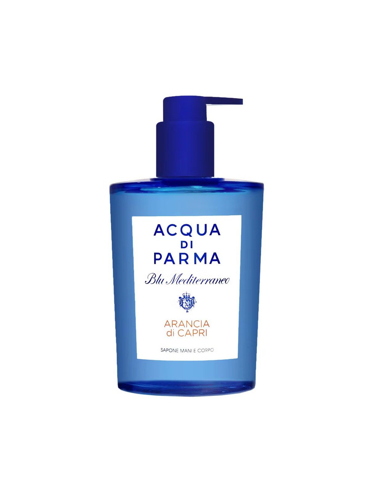 Acqua di Parma Blu Mediterraneo Arancia di Capri Sapone Liquido Detergente Per Corpo e Mani 300ml