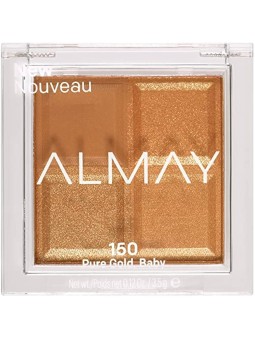 Palette di ombretti Almay Shadow Quad 150 Pure Gold 4 tonalità 35 g