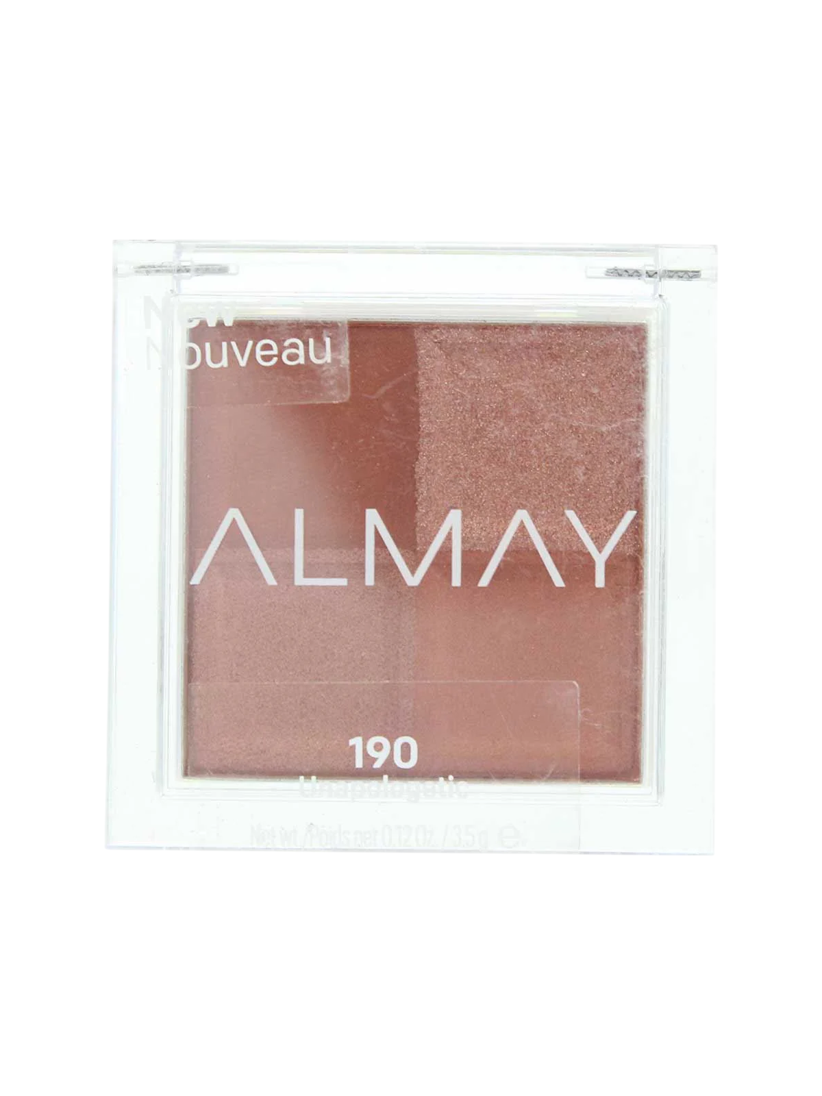 Palette di ombretti Almay Shadow Quad 190 Unapologetic 4 tonalità 35 g