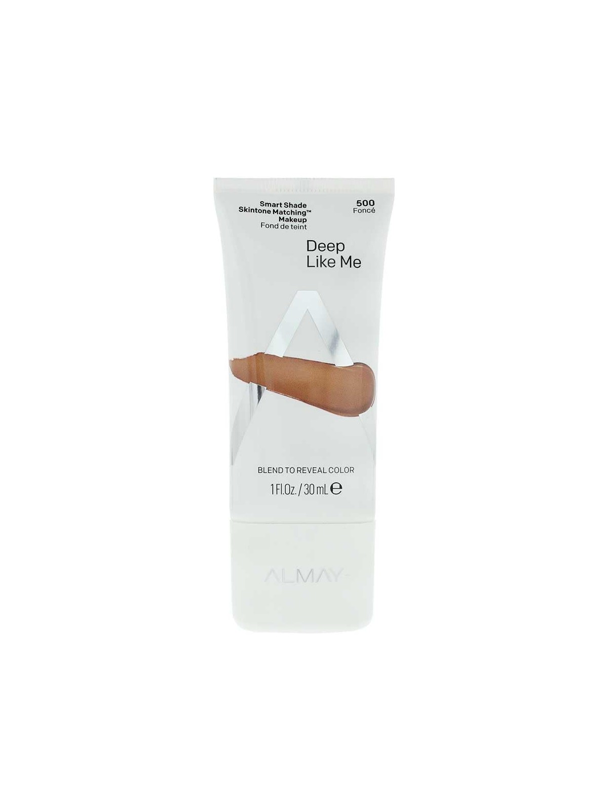 Almay Smart Shade Tone-matching Liquid Foundation 500 Deep Like Me 20 SPF 30ml