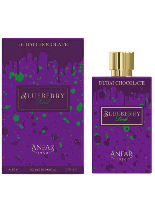 Anfar Dubai Chocolate - Estratto di profumo Blueberry Forest unisex 80ml